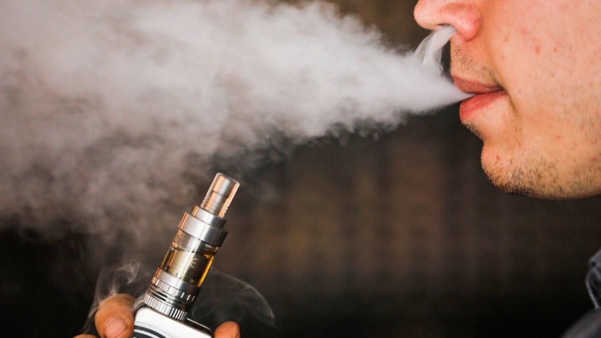 E cigarettes less harmful than smoking says American Cancer